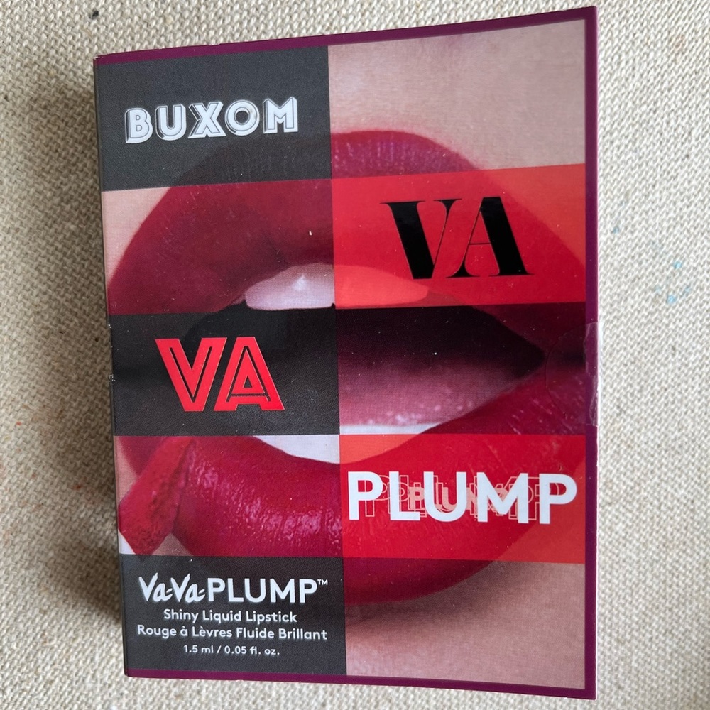 *Free With Purchase! Buxom Lip Color